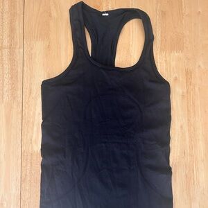 Black Lululemon Racerback Tank Top